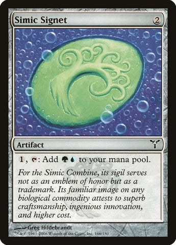 Simic Signet [Dissension] - The Mythic Store | 24h Order Processing