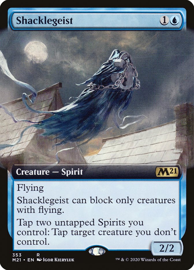 Shacklegeist (Extended Art) [Core Set 2021] - The Mythic Store | 24h Order Processing