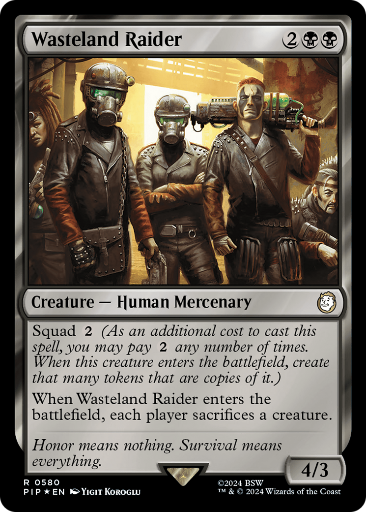 Wasteland Raider (Surge Foil) [Fallout] - The Mythic Store | 24h Order Processing