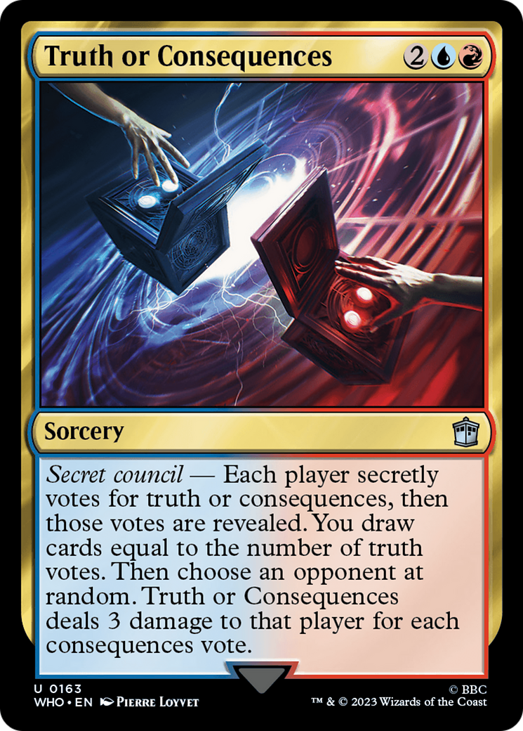 Truth or Consequences [Doctor Who] - The Mythic Store | 24h Order Processing