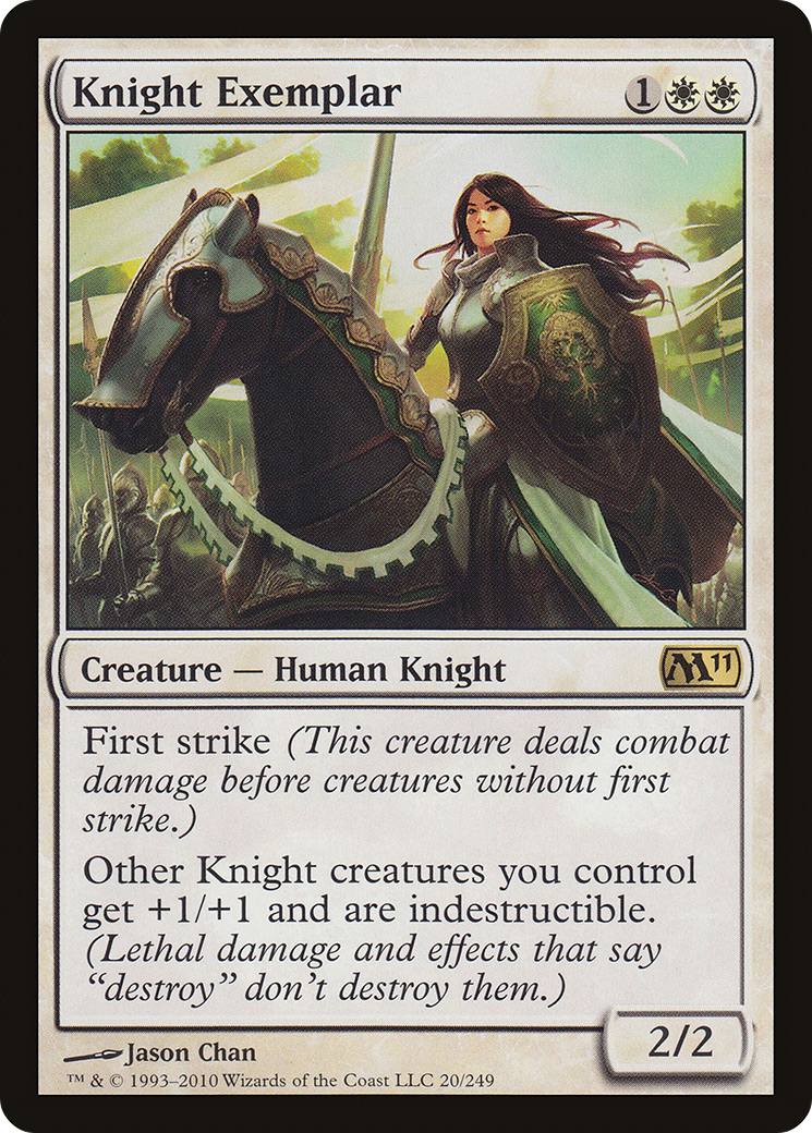 Knight Exemplar [Magic 2011] - The Mythic Store | 24h Order Processing