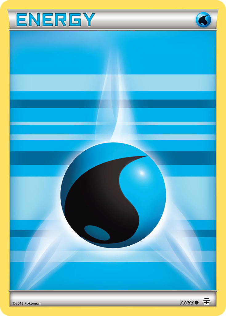 Water Energy (77/83) [XY: Generations] - The Mythic Store | 24h Order Processing