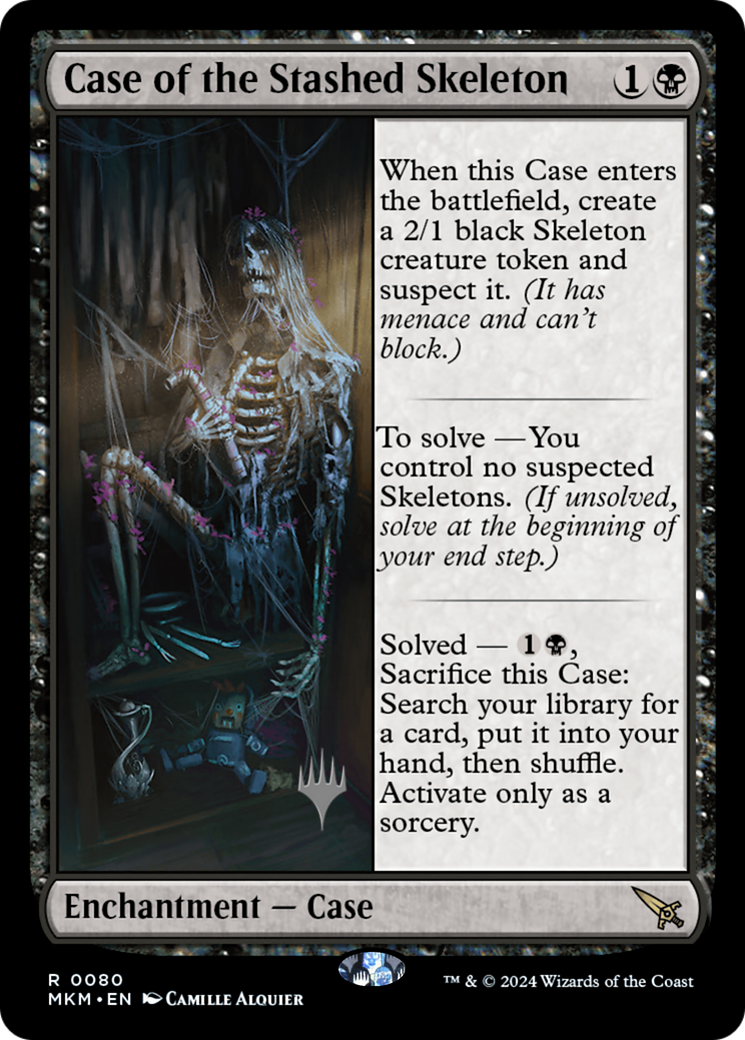 Case of the Stashed Skeleton (Promo Pack) [Murders at Karlov Manor Promos] - The Mythic Store | 24h Order Processing