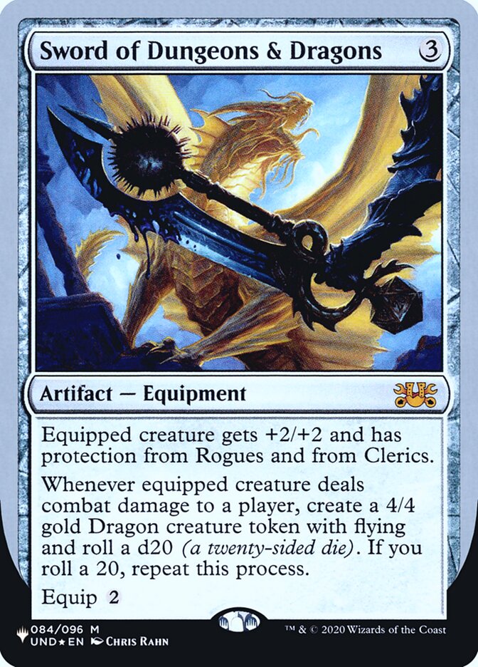 Sword of Dungeons & Dragons (Unfinity Foil Edition) [The List] - The Mythic Store | 24h Order Processing