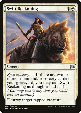 Swift Reckoning [Magic Origins] - The Mythic Store | 24h Order Processing