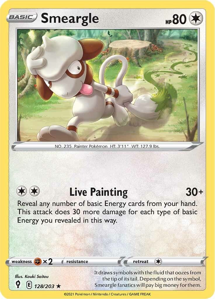 Smeargle (128/203) [Sword & Shield: Evolving Skies] - The Mythic Store | 24h Order Processing