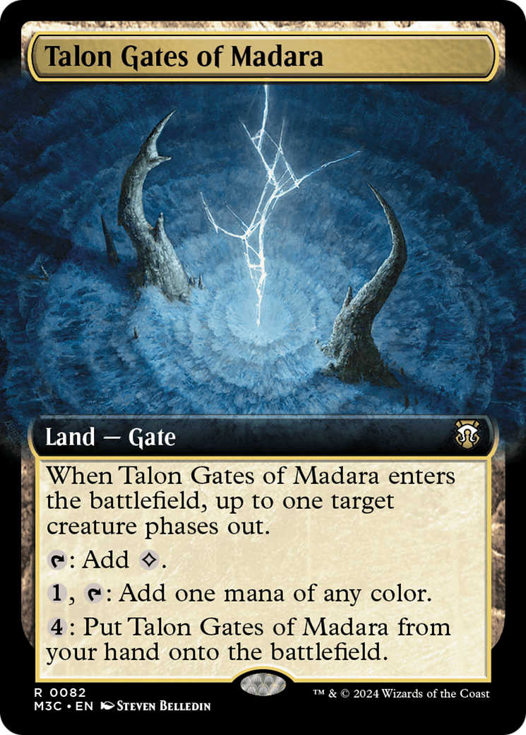 Talon Gates of Madara (Extended Art) (Ripple Foil) [Modern Horizons 3 Commander] - The Mythic Store | 24h Order Processing