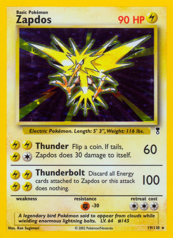 Zapdos (19/110) [Legendary Collection] - The Mythic Store | 24h Order Processing