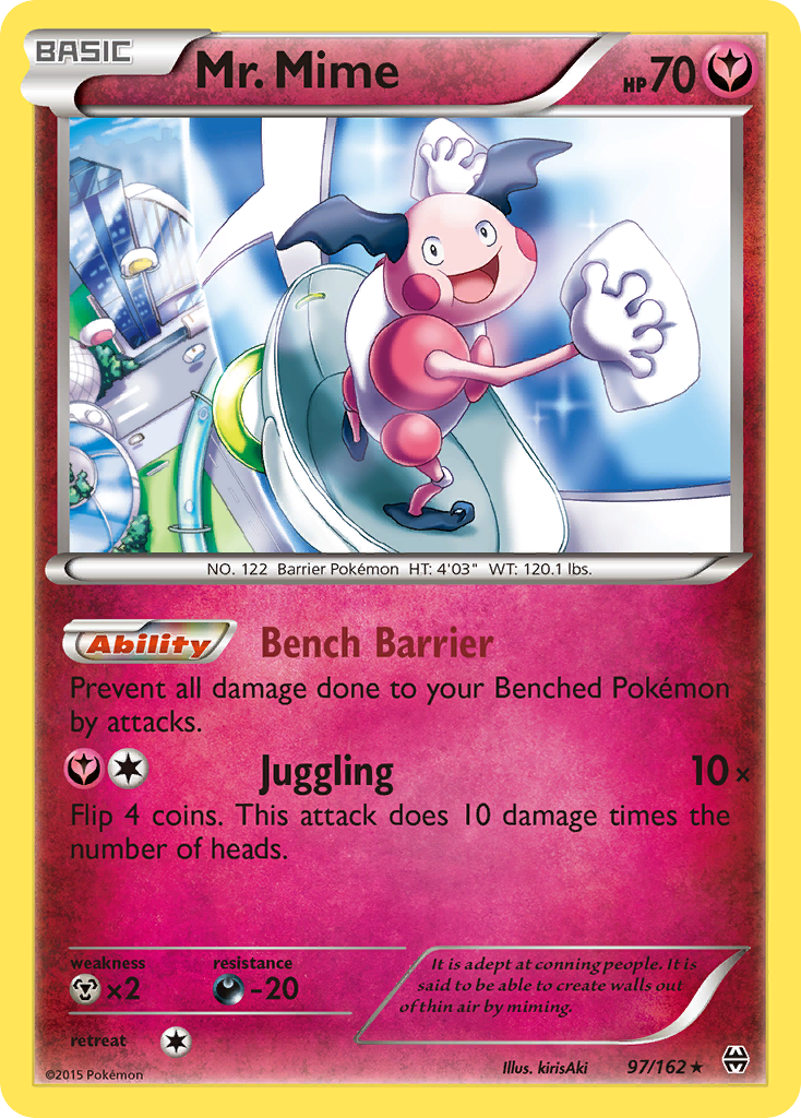 Mr. Mime (97/162) [XY: BREAKthrough] - The Mythic Store | 24h Order Processing