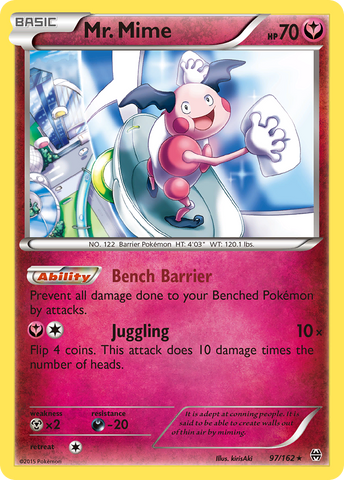 Mr. Mime (97/162) [XY: BREAKthrough] - The Mythic Store | 24h Order Processing
