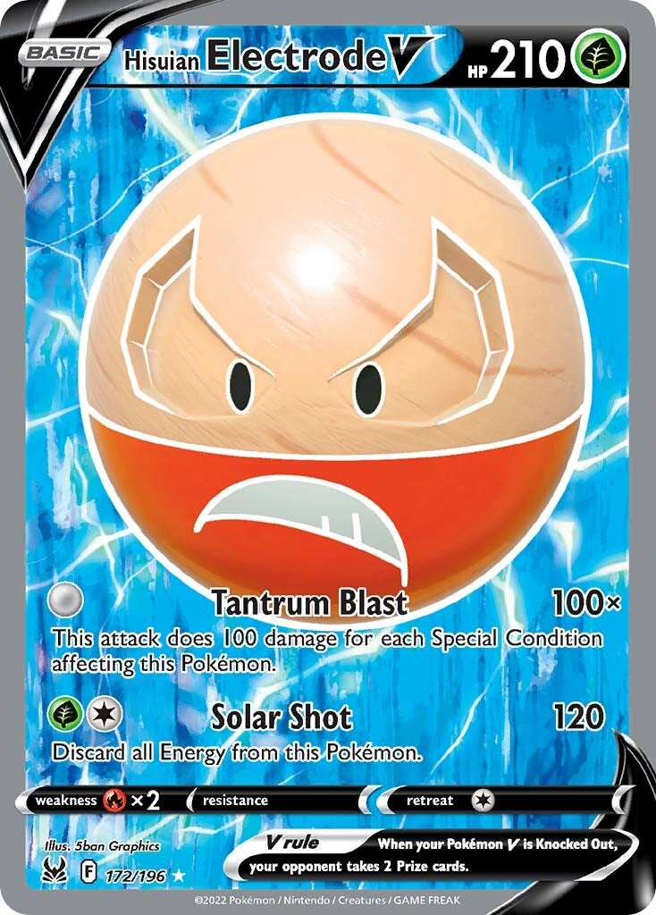 Hisuian Electrode V (172/196) [Sword & Shield: Lost Origin] - The Mythic Store | 24h Order Processing