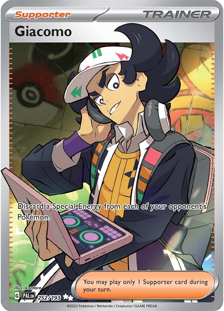 Giacomo (252/193) [Scarlet & Violet: Paldea Evolved] - The Mythic Store | 24h Order Processing