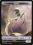 Elf Warrior // Servo Double-Sided Token [Kaldheim Commander Tokens] - The Mythic Store | 24h Order Processing