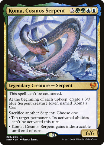 Koma, Cosmos Serpent [Kaldheim] - The Mythic Store | 24h Order Processing