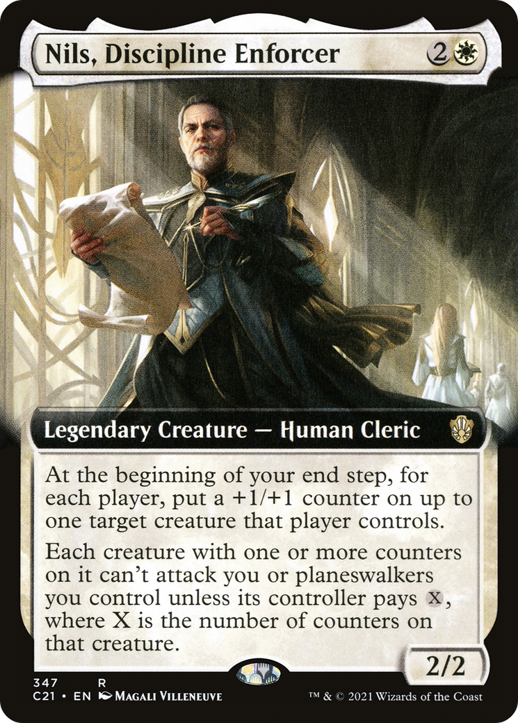 Nils, Discipline Enforcer (Extended Art) [Commander 2021] - The Mythic Store | 24h Order Processing
