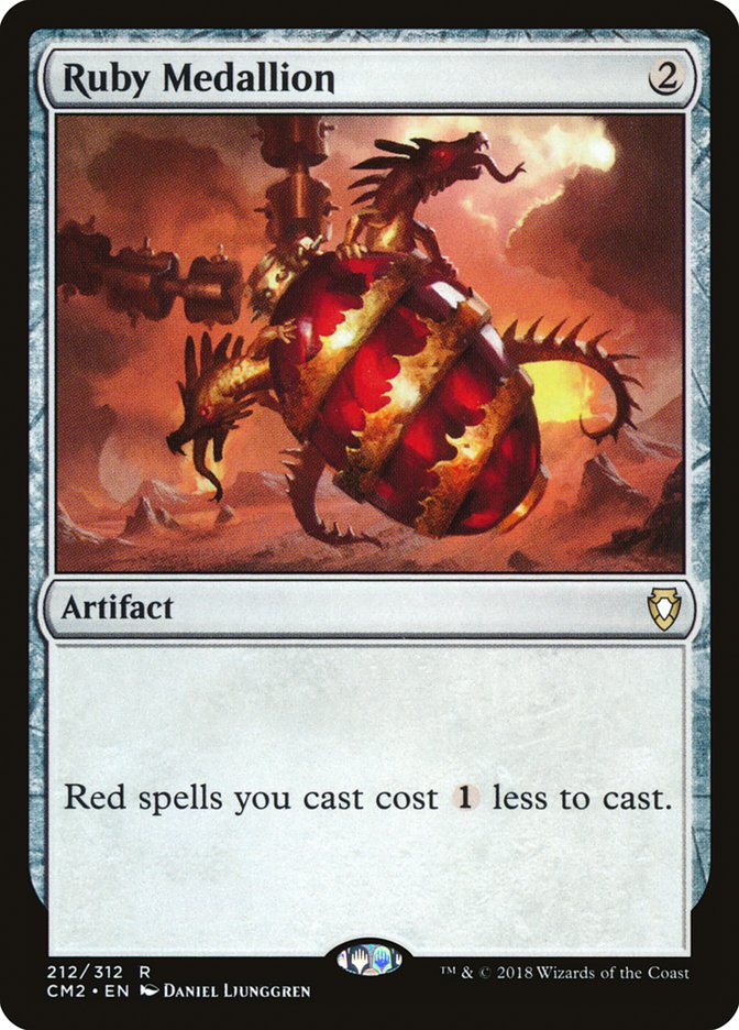 Ruby Medallion [Commander Anthology Volume II] - The Mythic Store | 24h Order Processing