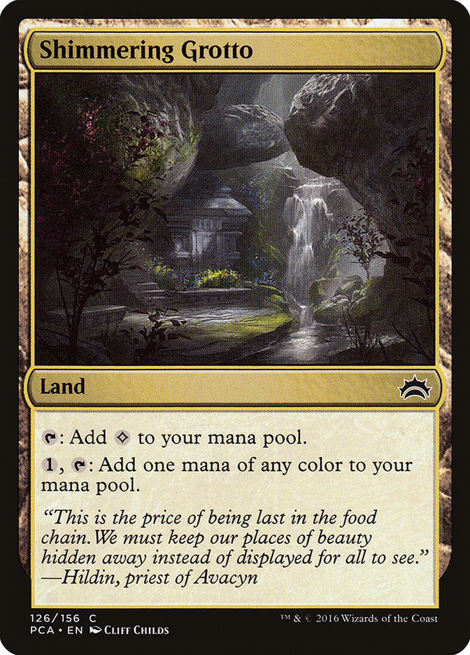 Shimmering Grotto [Planechase Anthology] - The Mythic Store | 24h Order Processing