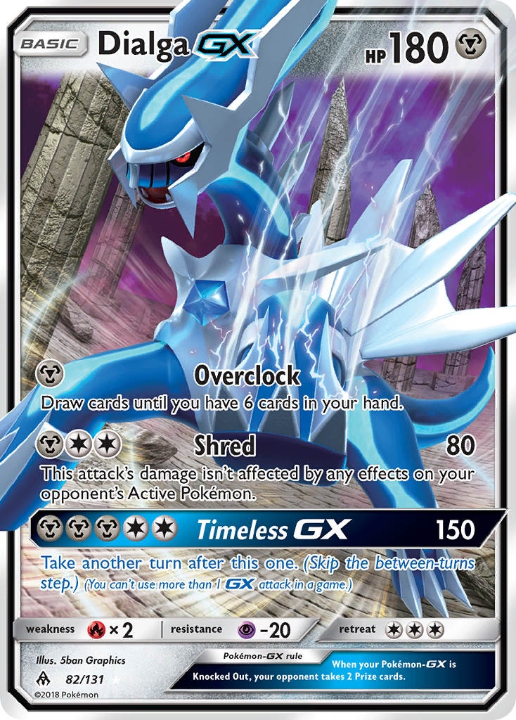 Dialga GX (82/131) [Sun & Moon: Forbidden Light] - The Mythic Store | 24h Order Processing