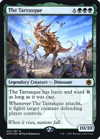 The Tarrasque (Ampersand Promo) [Dungeons & Dragons: Adventures in the Forgotten Realms Promos] - The Mythic Store | 24h Order Processing