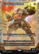 Krang, Utrom Warlord (Showcase) (Fracture Foil) [Teenage Mutant Ninja Turtles] - The Mythic Store | 24h Order Processing
