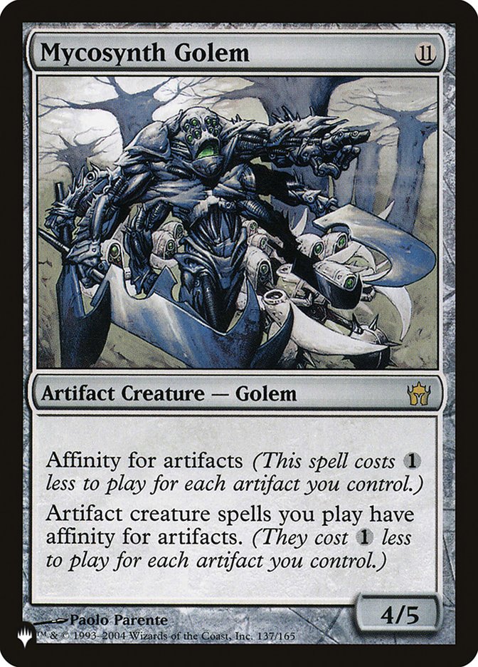 Mycosynth Golem [The List] - The Mythic Store | 24h Order Processing