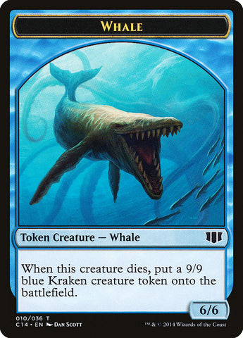 Whale // Zombie (011/036) Double-Sided Token [Commander 2014 Tokens] - The Mythic Store | 24h Order Processing