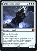 Enduring Angel // Angelic Enforcer [Innistrad: Midnight Hunt Prerelease Promos] - The Mythic Store | 24h Order Processing