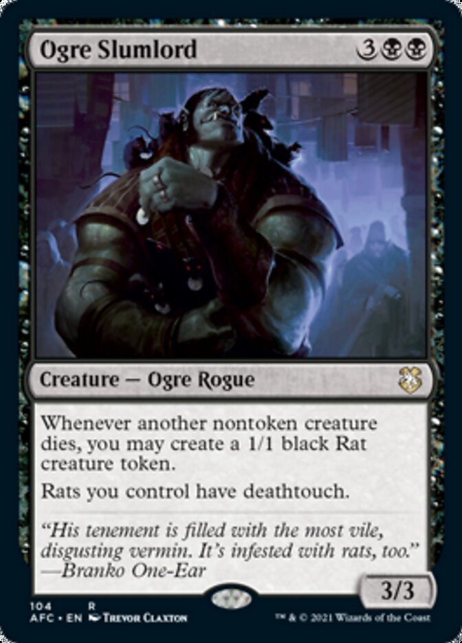 Ogre Slumlord [Dungeons & Dragons: Adventures in the Forgotten Realms Commander] - The Mythic Store | 24h Order Processing
