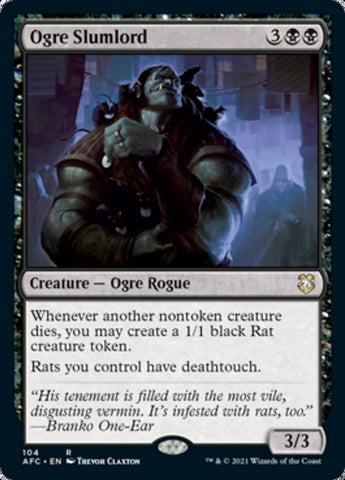 Ogre Slumlord [Dungeons & Dragons: Adventures in the Forgotten Realms Commander] - The Mythic Store | 24h Order Processing