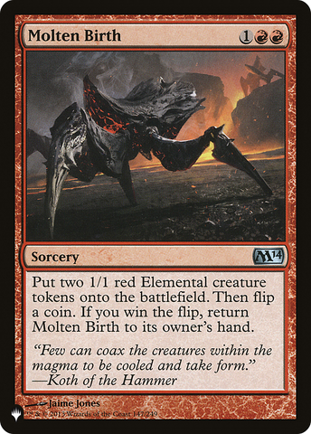 Molten Birth [The List] - The Mythic Store | 24h Order Processing