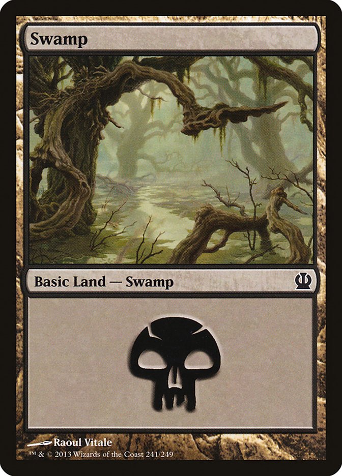 Swamp (241) [Theros] - The Mythic Store | 24h Order Processing
