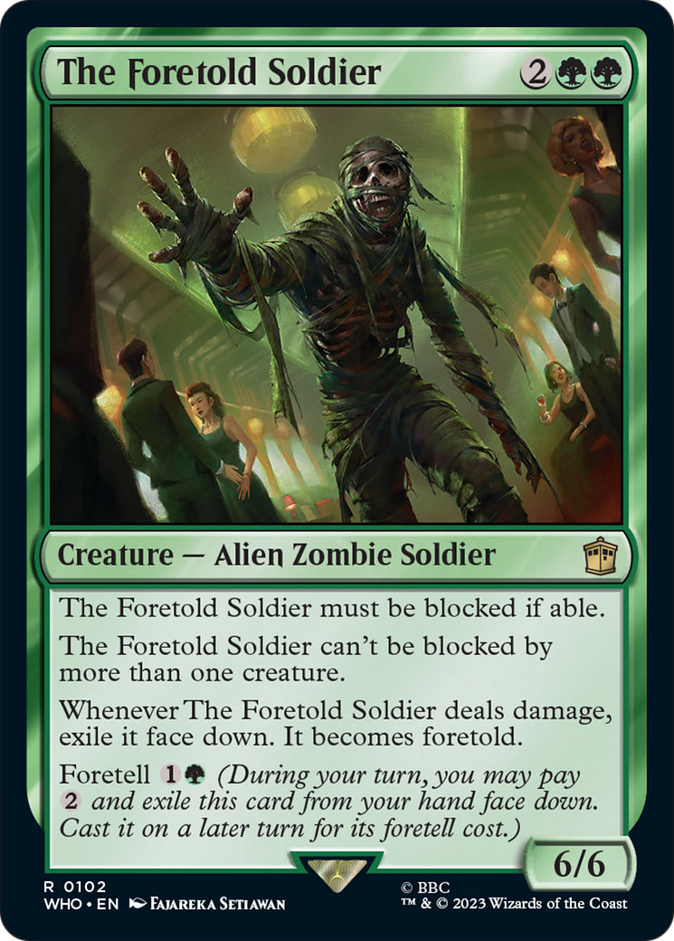 The Foretold Soldier [Doctor Who] - The Mythic Store | 24h Order Processing