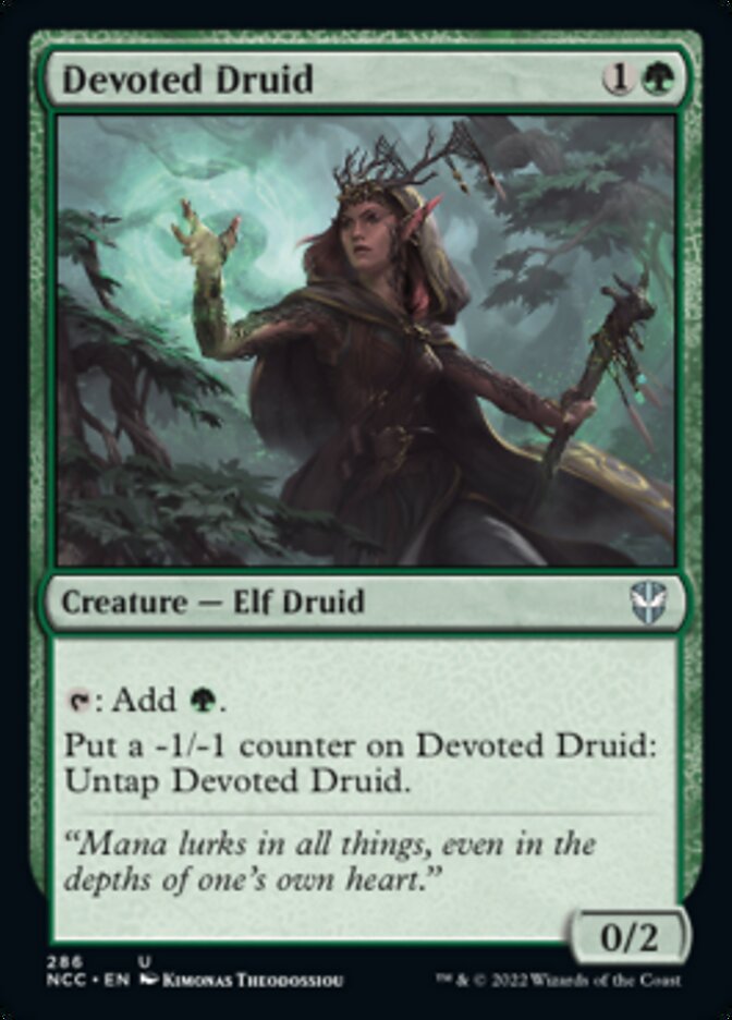 Devoted Druid [Streets of New Capenna Commander] - The Mythic Store | 24h Order Processing