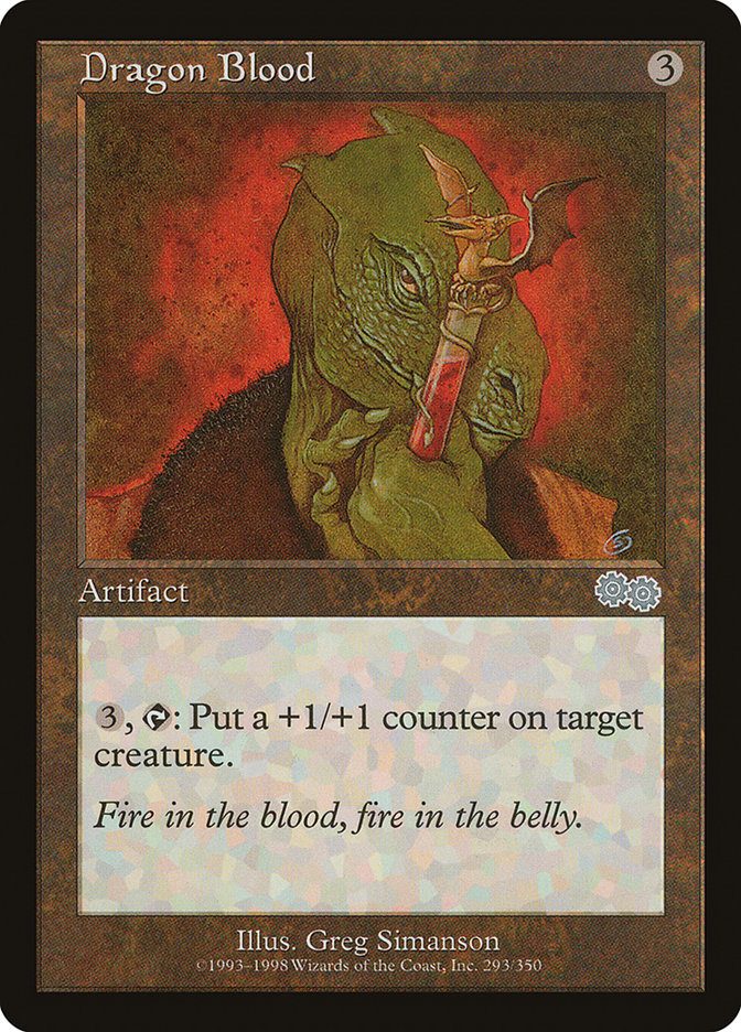 Dragon Blood [Urza's Saga] - The Mythic Store | 24h Order Processing