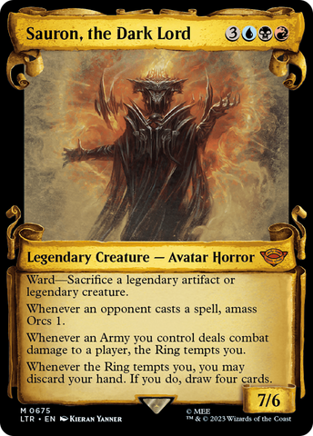 Sauron, the Dark Lord [The Lord of the Rings: Tales of Middle-Earth Showcase Scrolls] - The Mythic Store | 24h Order Processing