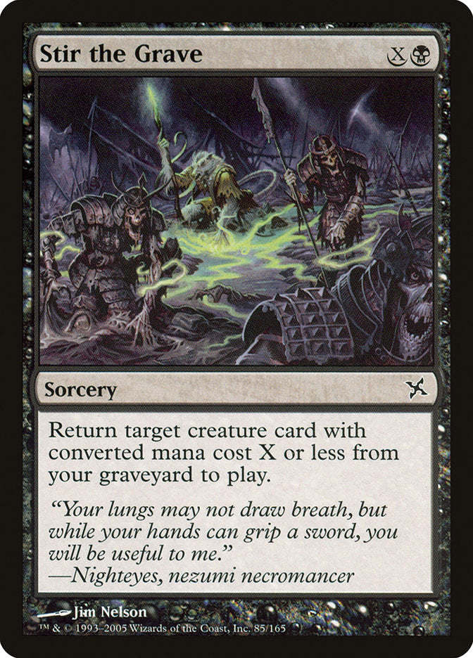 Stir the Grave [Betrayers of Kamigawa] - The Mythic Store | 24h Order Processing