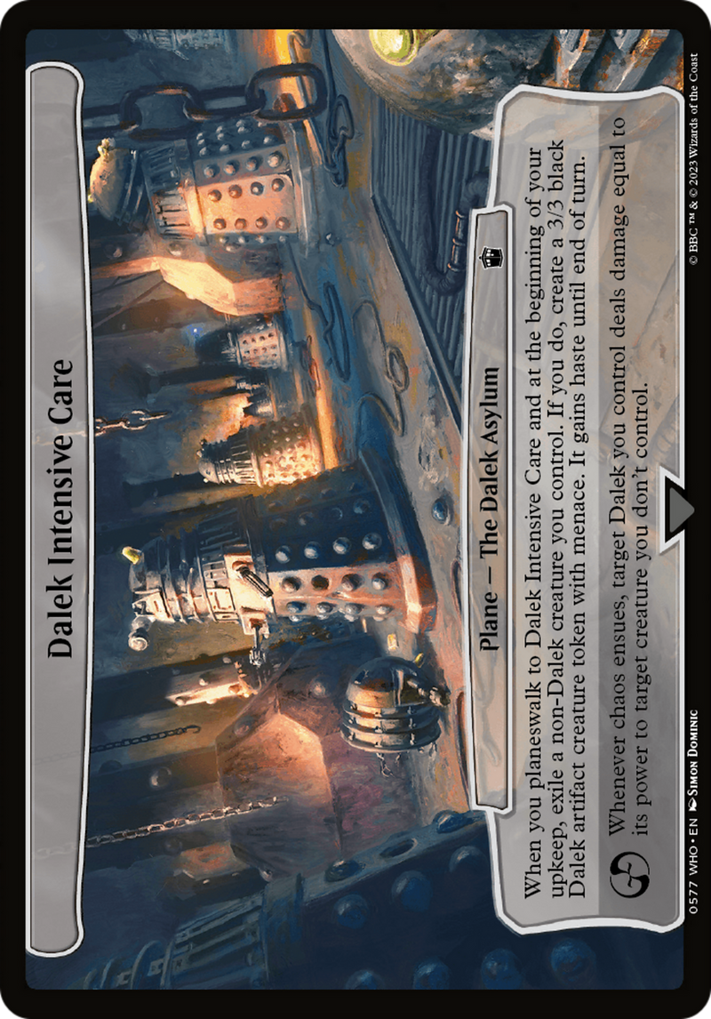 Dalek Intensive Care [Doctor Who] - The Mythic Store | 24h Order Processing