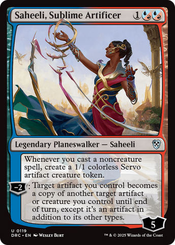 Saheeli, Sublime Artificer [Aetherdrift Commander] - The Mythic Store | 24h Order Processing