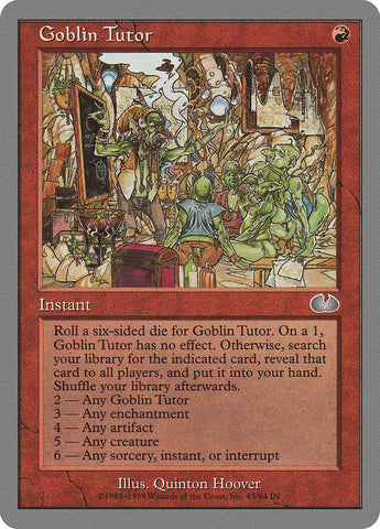 Goblin Tutor [Unglued] - The Mythic Store | 24h Order Processing