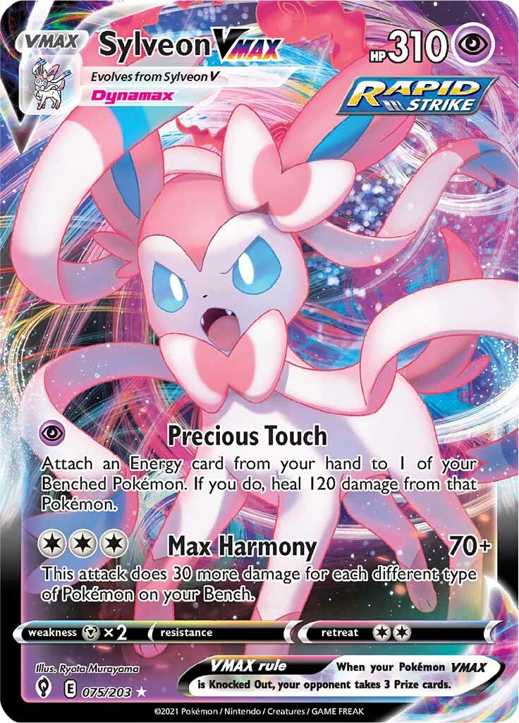 Sylveon VMAX (075/203) [Sword & Shield: Evolving Skies] - The Mythic Store | 24h Order Processing