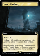 Spire of Industry (Extended Art) (Surge Foil) [Fallout] - The Mythic Store | 24h Order Processing