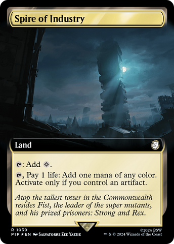 Spire of Industry (Extended Art) (Surge Foil) [Fallout] - The Mythic Store | 24h Order Processing