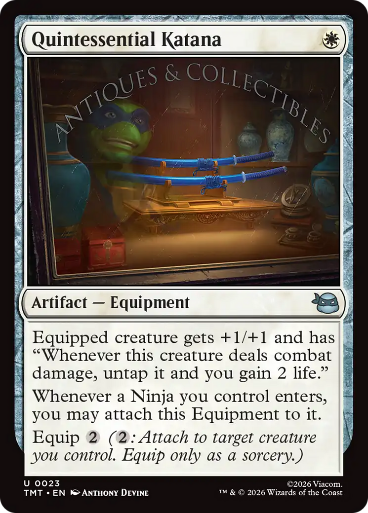 Quintessential Katana [Teenage Mutant Ninja Turtles] - The Mythic Store | 24h Order Processing