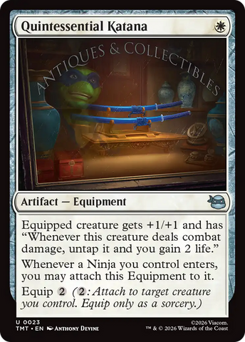 Quintessential Katana [Teenage Mutant Ninja Turtles] - The Mythic Store | 24h Order Processing