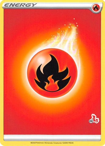 Fire Energy (Cinderace Stamp #26) [Battle Academy 2022] - The Mythic Store | 24h Order Processing