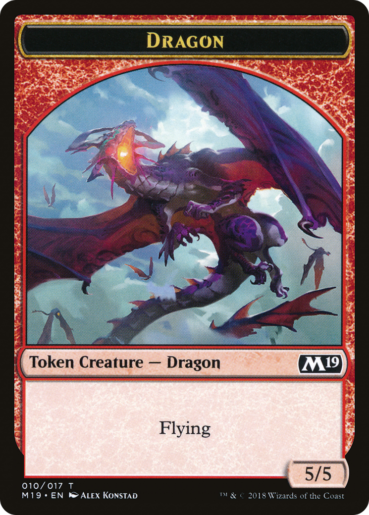 Dragon Token (010/017) [Core Set 2019 Tokens] - The Mythic Store | 24h Order Processing