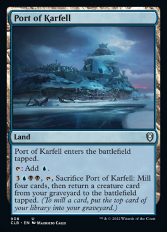 Port of Karfell [Commander Legends: Battle for Baldur's Gate] - The Mythic Store | 24h Order Processing
