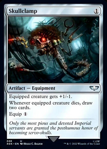 Skullclamp (Surge Foil) [Warhammer 40,000] - The Mythic Store | 24h Order Processing