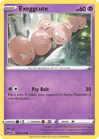 Exeggcute (057/159) [Sword & Shield: Crown Zenith] - The Mythic Store | 24h Order Processing