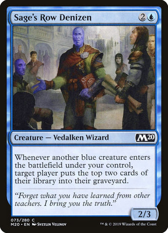 Sage's Row Denizen [Core Set 2020] - The Mythic Store | 24h Order Processing